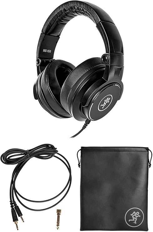 MACKIE MC-150 Professional Closed-Back Headphones  Buyers Note - Discount F