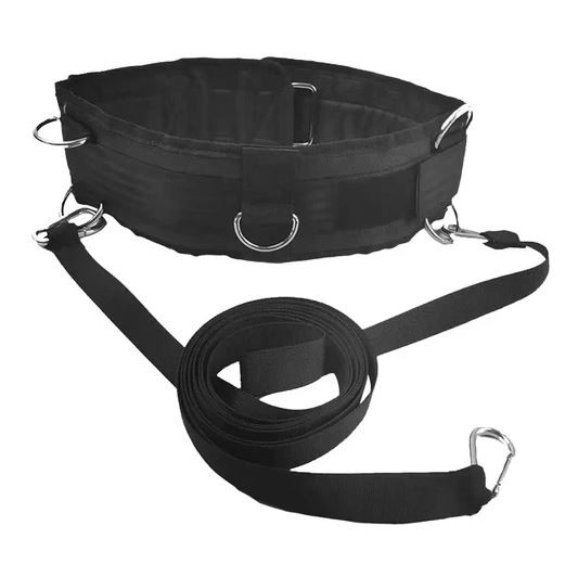 Sled Pulling Waist Belt - Fitness Resistance Band for Sports Training
