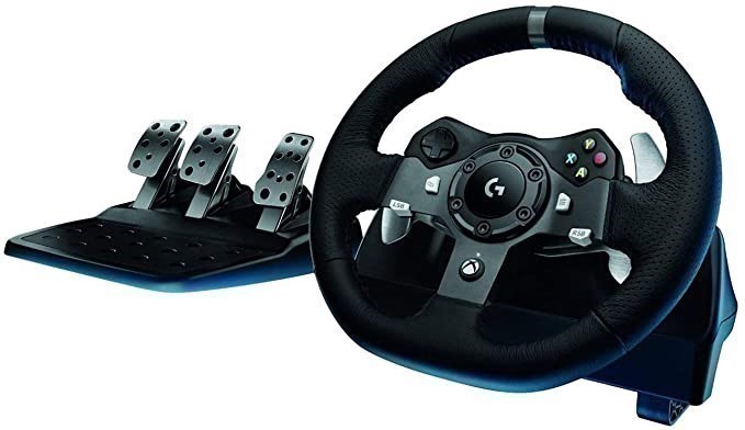 LOGITECH, G920 Driving Force Racing Wheel for Xbox One. Buyers Note - Disc