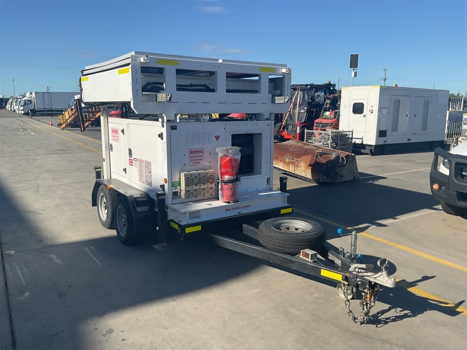 3 KW DC24V Hybrid Solar Trailer