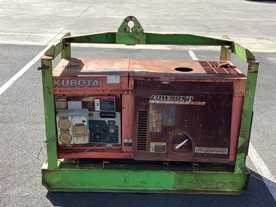 Kubota Lowboy II GL9000 Generator