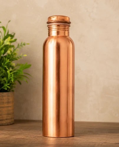 Copper Water Bottle 1 Litre Bottle