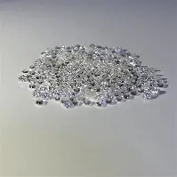 4.25 carat white diamond mellee