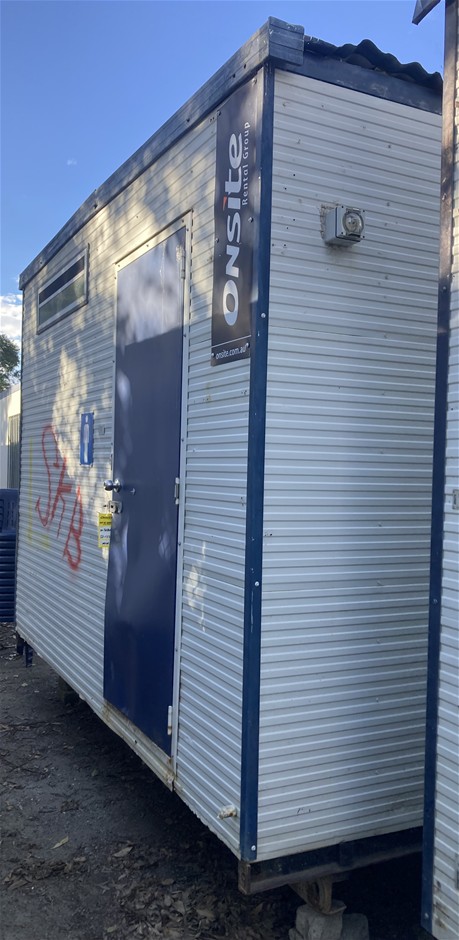 Portable Toilet Block W/ Shower - 3.6m x 2.4m - Newcastle