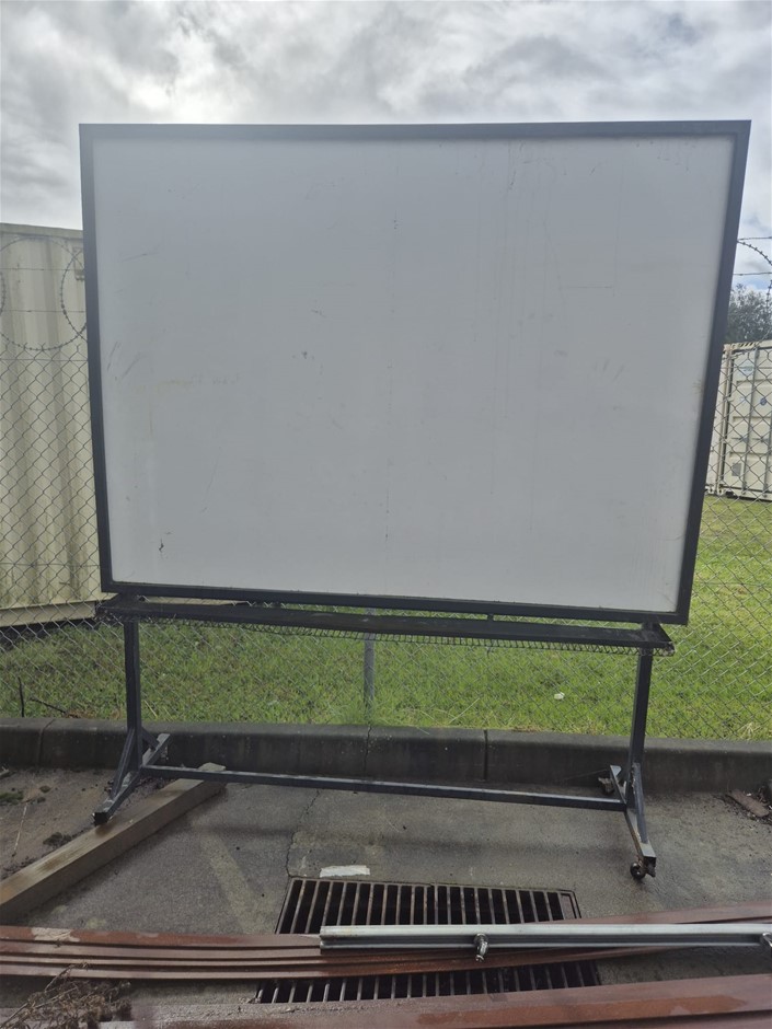 Large Whiteboard on Stand 1950mm x 1450mm