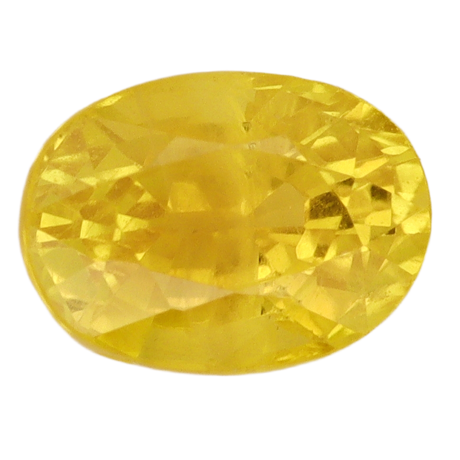 1.27 Carats Yellow Sapphire