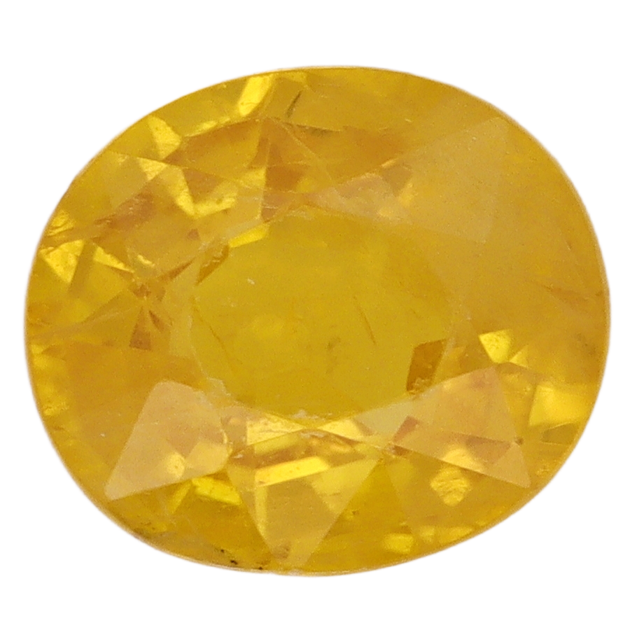 1.07 Carats Yellow Sapphire