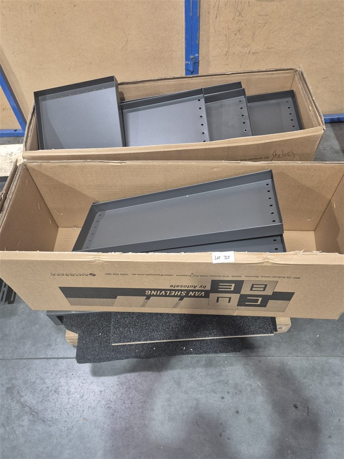 1 Pallet Of Approximately 25 Van Shelving Units.