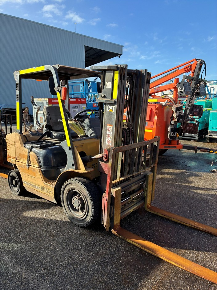 2011 CAT GP25N Forklift - 2.5t - 3.0m - LPG - Kwinana
