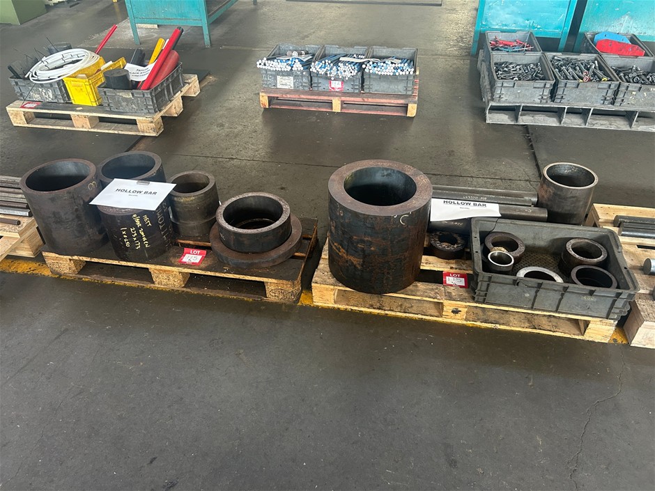 2 x Pallet of Hollow Bar - Mild Steel