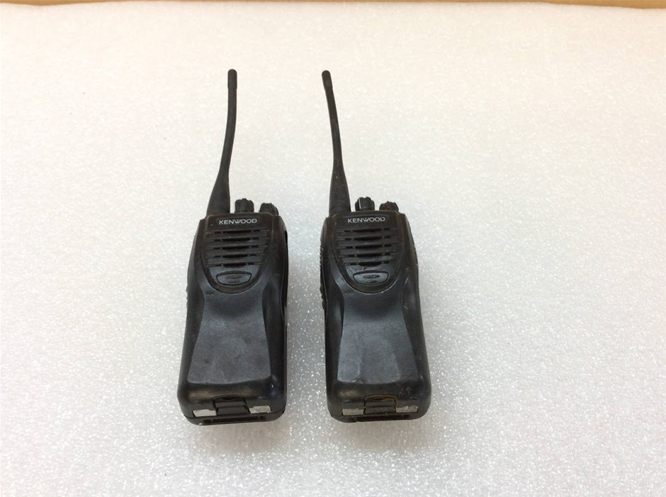 Kenwood Two-Way Radios (Lot of 2)