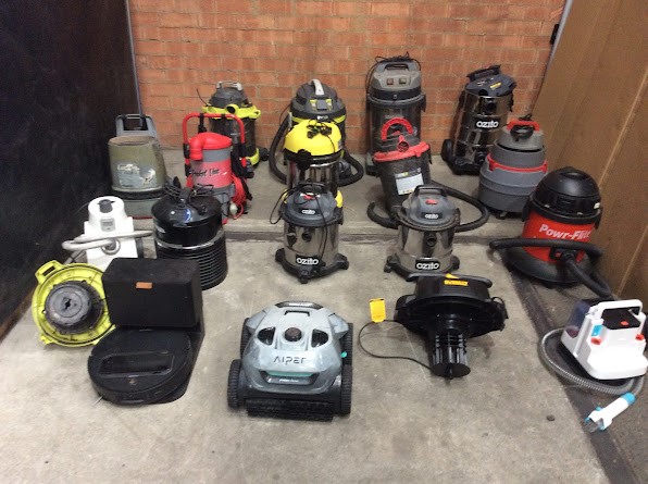 Ryobi/Ozito Mixed Brand and Model Vacuum Cleaner and parts