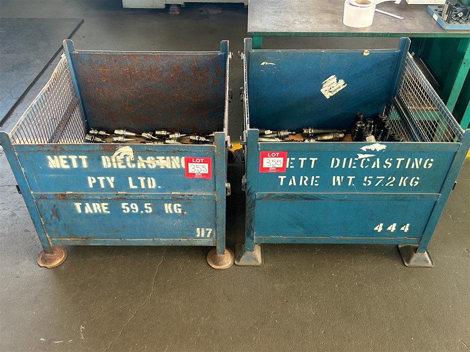 2x Stillage & Content of SKF Tool Holders