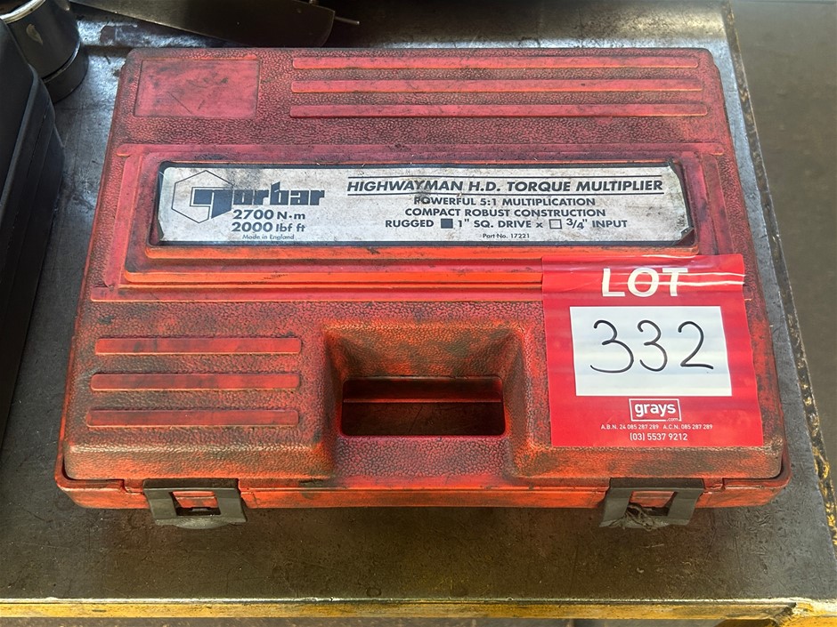 Norbar 2700Nm Highwayman H.D. Torque Multiplier
