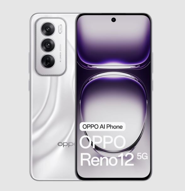 OPPO Reno12 5G - Astro Silver