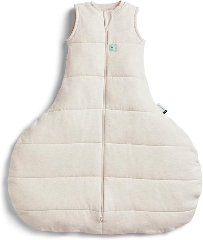 ERGOPOUCH 2.5 TOG Hip Harness Jersey Sleeping Bag, 8-24M, Oatmeal Marle, EP