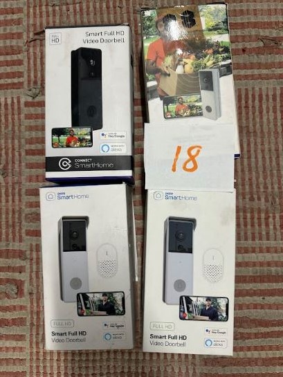 Quantity of Smart door bell