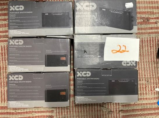 Quantity of portable radios