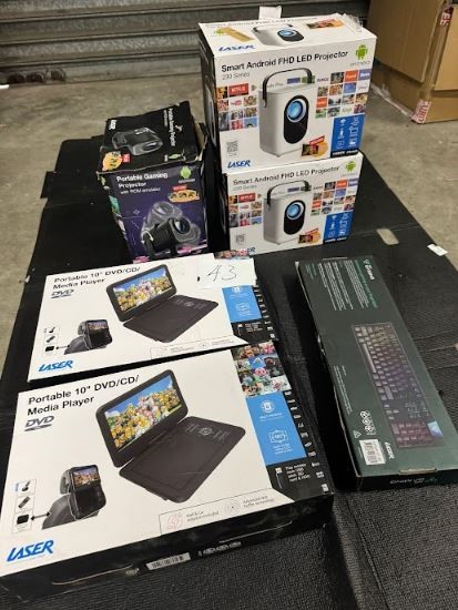 Mixed lot of electrical goods