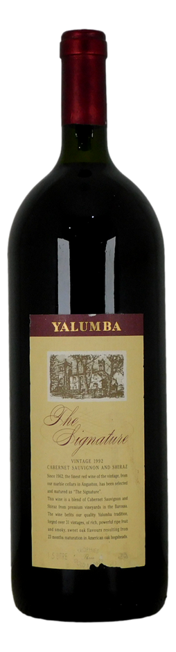 Yalumba The Signature 1992 (1x 1.5L), SA.