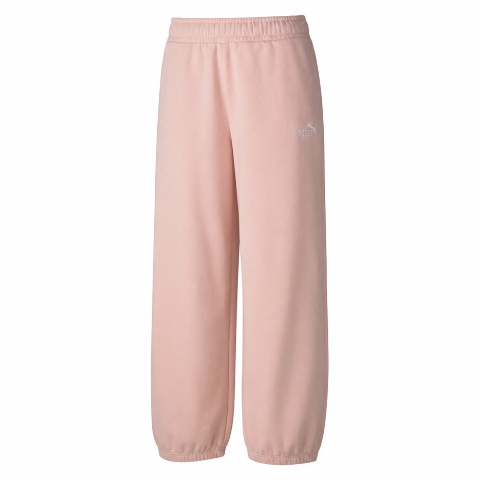 PUMA Women's ESS No.1 Logo Comfort Sweatpants Light Pink, Size L