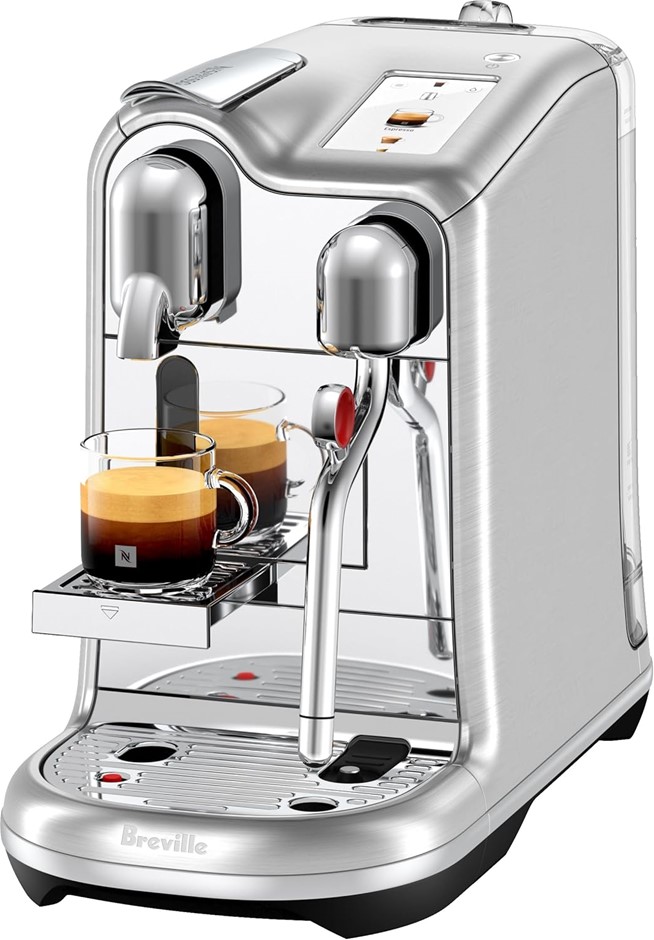BREVILLE Nespresso The Creatista Pro, Brushed Stainless Steel, BNE900BSS. <