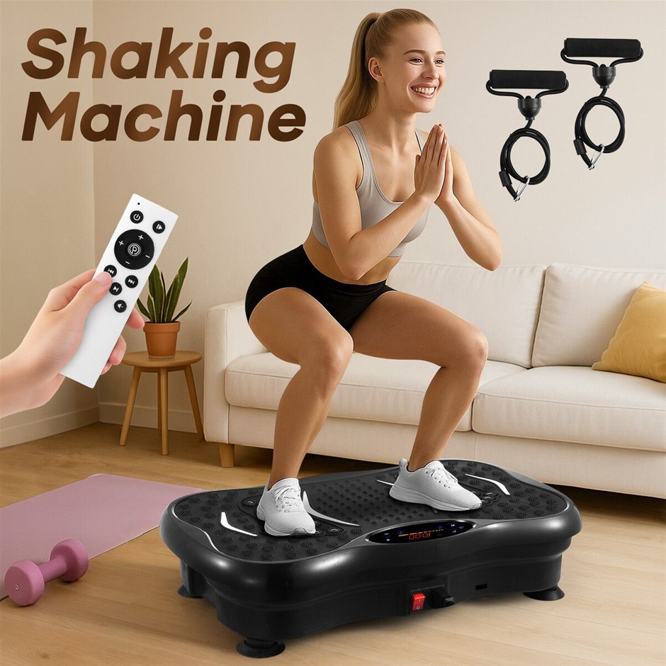 Vibration Machine Plate Full Body Workout Vibrating Exercise Fitness