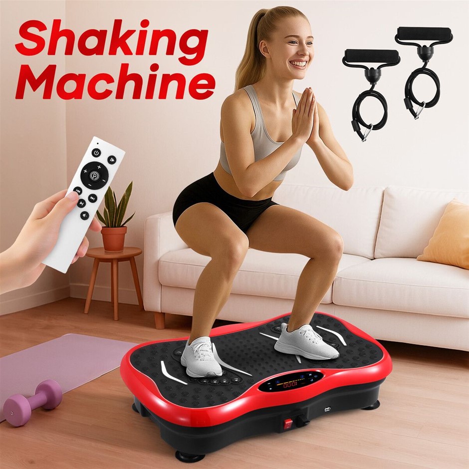 Vibration Plate Fitness Platform Exercise Machine Vibrating Lymphatic Drain