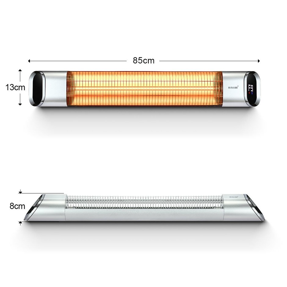 Maxkon 2000W Carbon Fibre Infrared Heater Indoor Outdoor Heater Electric