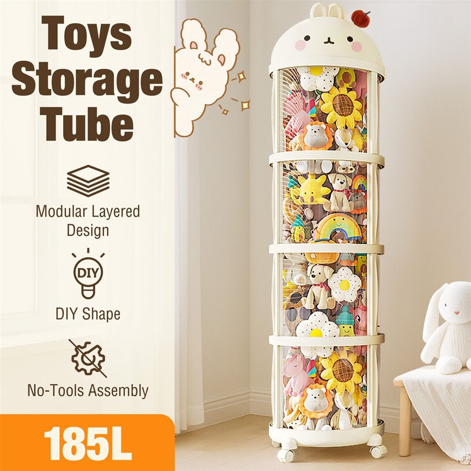 Kids Toys Stuffed Animal Storage Tube 181x38cm