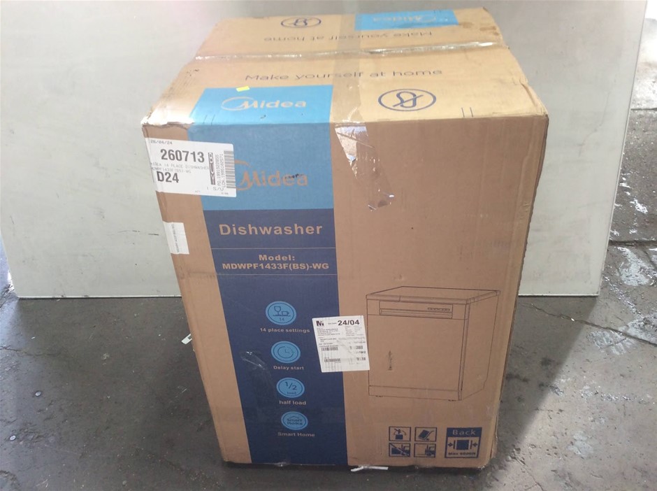 Midea MDWPF1433F(BS)-WG Dishwasher