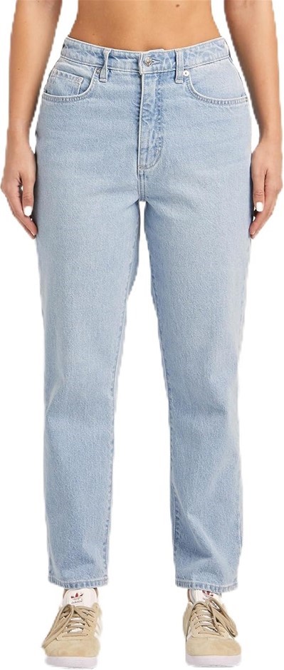 RIDERS BY LEE Women's Hi Straight Curve Jeans, Size 10R, Blue Prediction, R