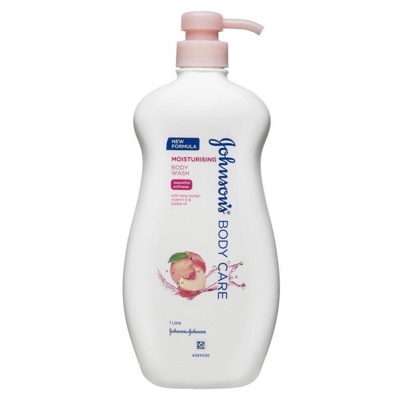 3 x JOHNSON'S Body Care Moisturising Body Wash w/ Shea Butter, Vitamin E &