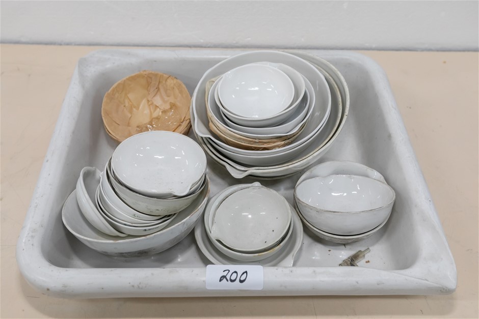 Porcelain Crucibles - Assorted Sizes