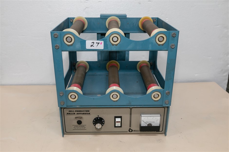 0027-5062895 · Roller Apparatus 4 Place 2 Tiers with Variable Speed Control