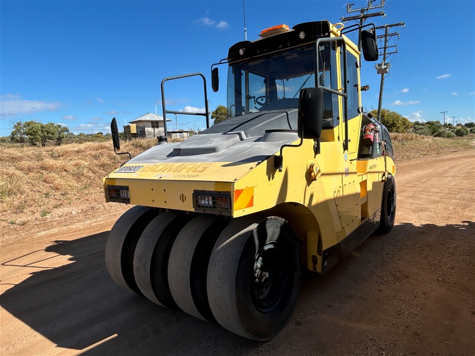 2012 Bomag BW 2S RH Multi Wheel Tire Roller
