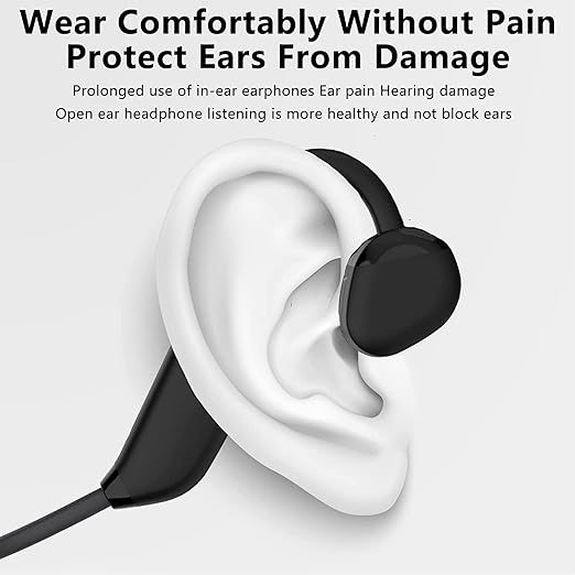 Open Ear Air Conduction Headphones, Wireless Earphones Bluetooth 5.3 Headse