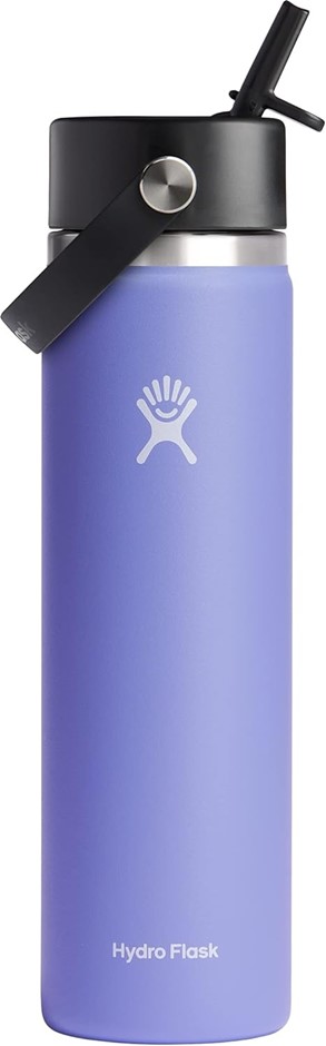 Hydro Flask 24 OZ Wide Flex Straw Cap Lupine, Double-wall Color:Lupine NB: