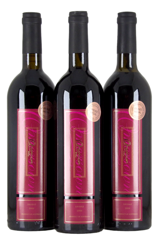 Omersown Wine Shiraz 2001 (3x 750mL) SA