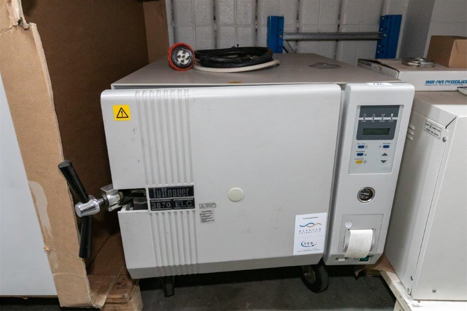 Autoclave Side Loading 85L 380 x 690mm Chamber with 6 Pre-set Programs
