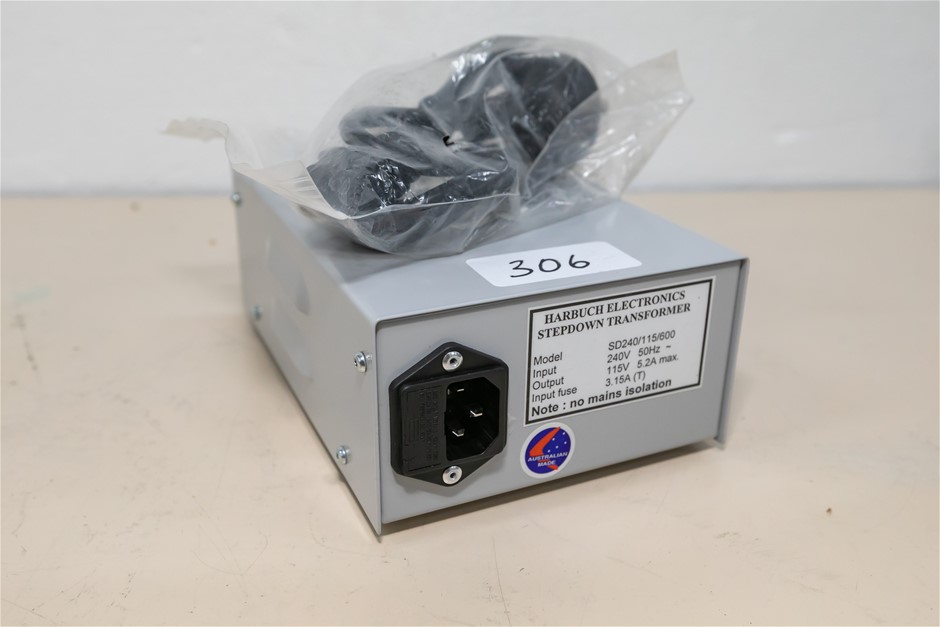 Step-down Transformer In Metal Case