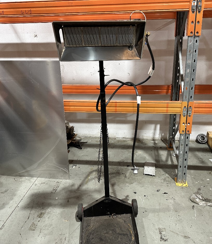 Propane Gas Heater Hurll Nu-Way Trolley