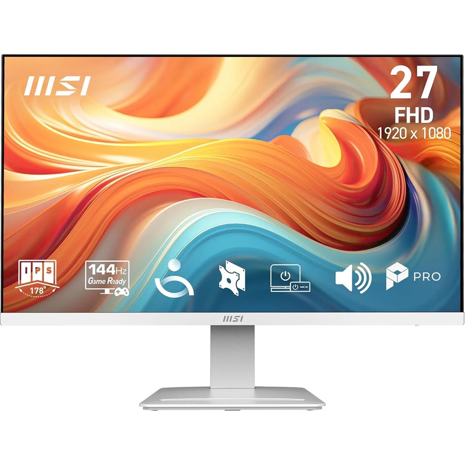MSI PRO MP273QW E14 27" Eye Care Ergonomic Business Computer Monitor, WQHD