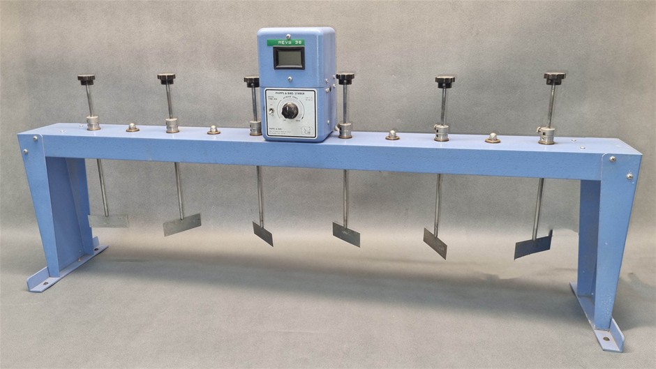 Flocculator 6 Place with Variable Speed Selectivity & Digital Display