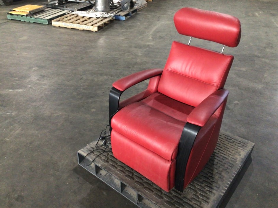 IMG Comfort Electric Red Recliner Chair