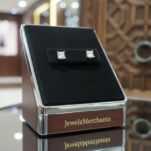 22K/Italy Gold Filled Earring -(stamped 22K/Italy)-Bonus Gift
