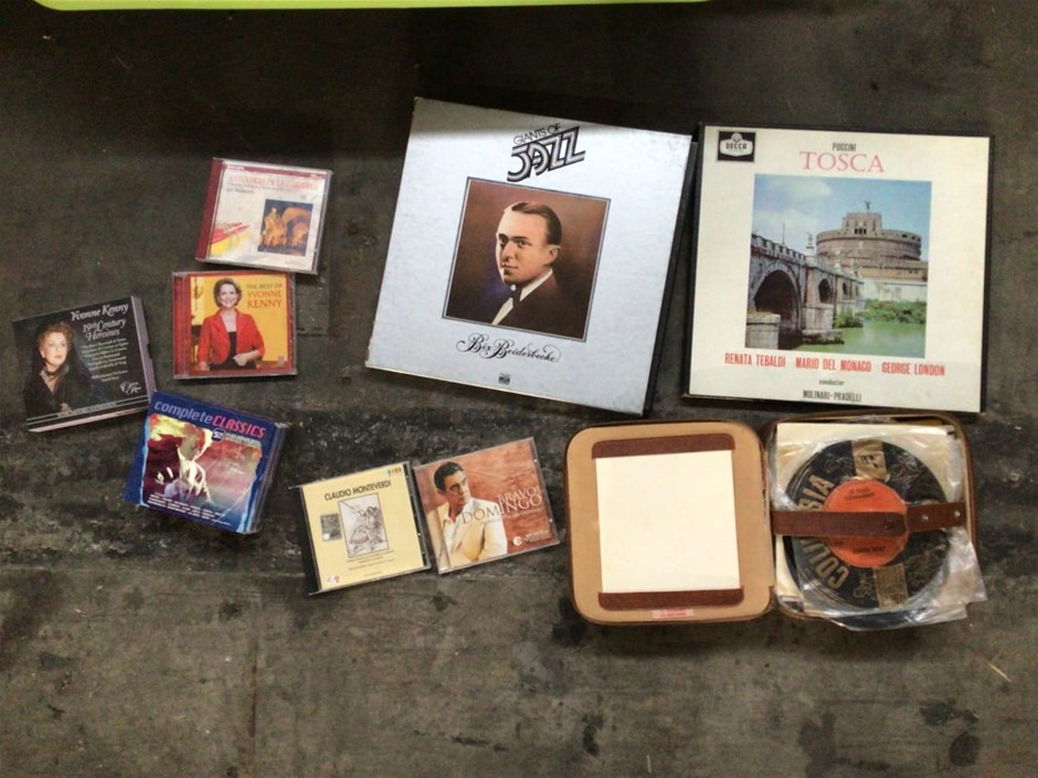 Qty of Assorted Jazz & Classic Records & Assorted CD’s
