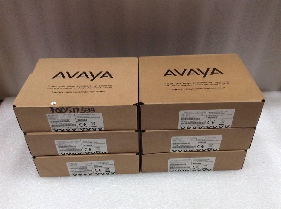 Avaya J1B1 IP Phone - New (Lot of 6)