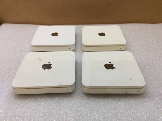Apple AirPort Capsule (3rd Gen)(A1355) 2TB&(1st Gen)(A1254) 1TB (Lot of 4)