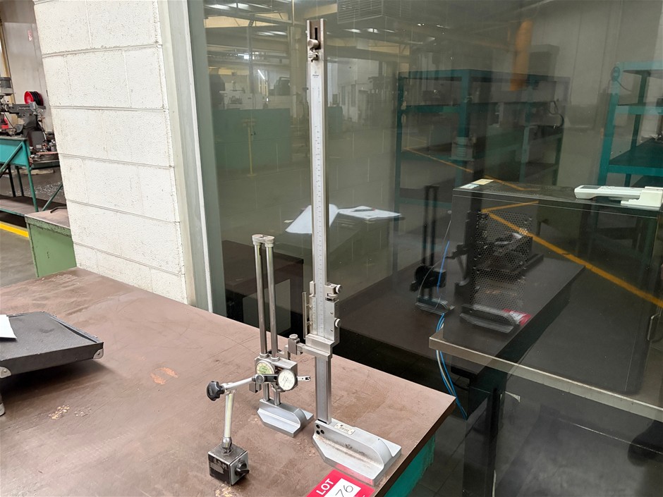 2x Height Gauges and 1x Dial Test Indicator